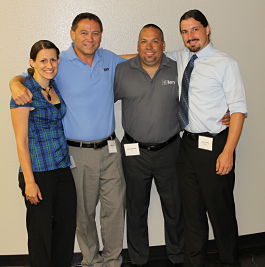 Eric and Bethany with IIAM Hosts